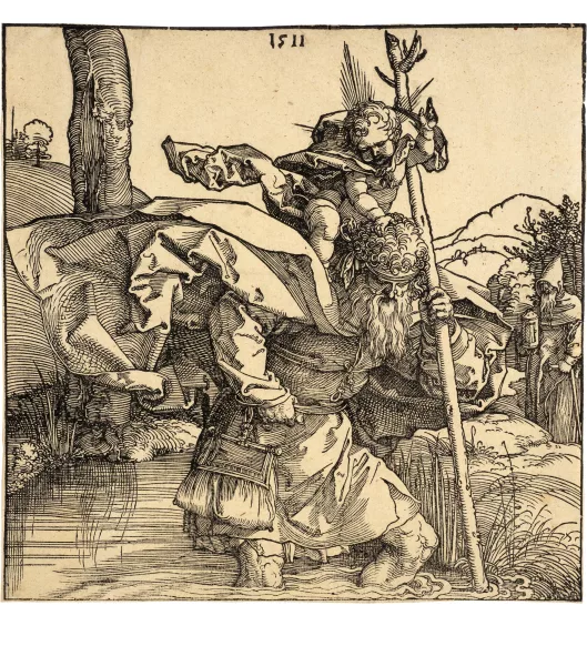 Albrecht Dürer — Der heilige Christophorus