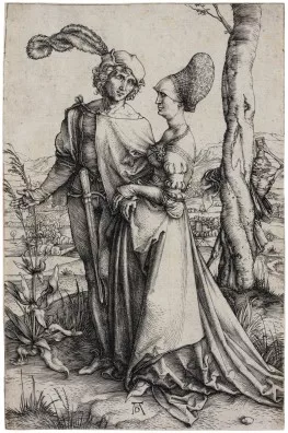 Albrecht Dürer — Das Liebespaar und der Tod, um 1498
