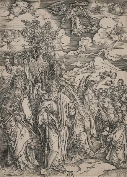 Albrecht Dürer — Vier Engel, die Winde aufhaltend