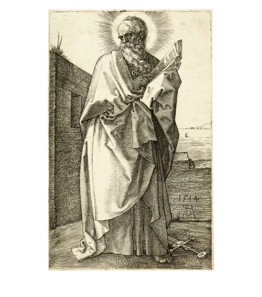 Albrecht Dürer — Fünf Apostel - Five Apostles: Paulus - Thomas - Simon - Bartholomäus - Philippus