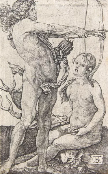 Albrecht Dürer — Apollo und Diana