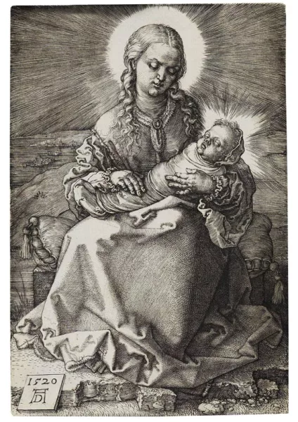 Albrecht Dürer — Die Jungfrau mit dem Wickelkind