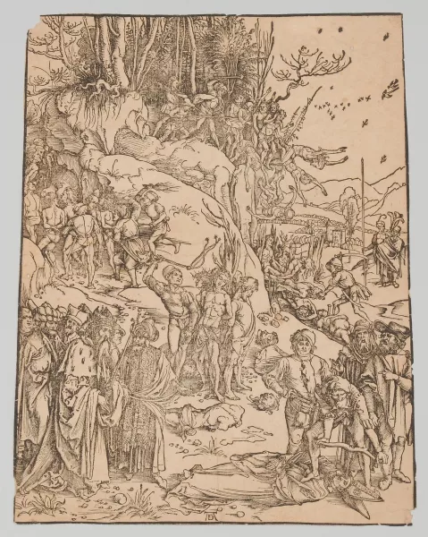 Albrecht Dürer — Marter der Zehntausend von Nikomedien