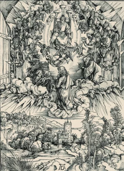 Albrecht Dürer — Johannes vor Gottvater und den Ältesten