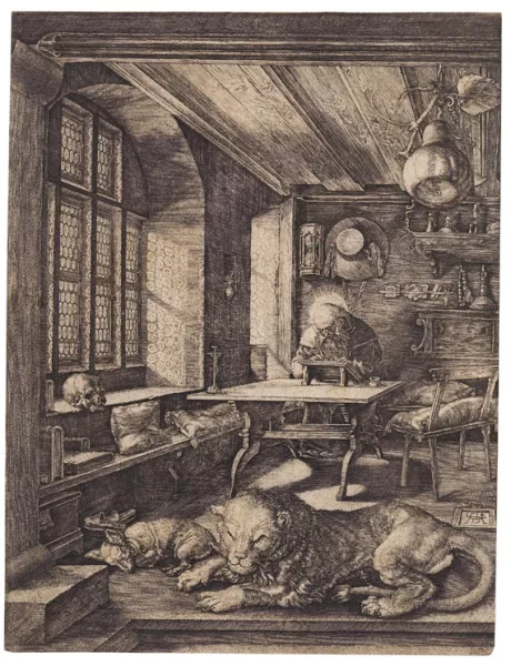 Albrecht Dürer — Hieronymus im Gehäuse