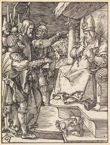 Albrecht Dürer — Christus vor Kaiphas