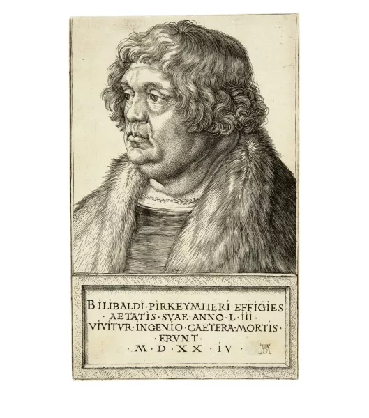Albrecht Dürer — Willibald Pirckheimer
