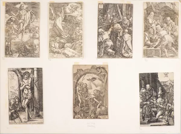 Albrecht Dürer — ensemble de 7 gravures issues de la Passion et de la Petite Passion