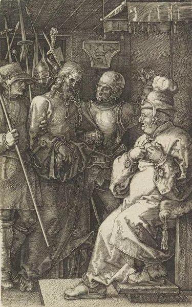 Albrecht Dürer — Christus vor Kaiphas