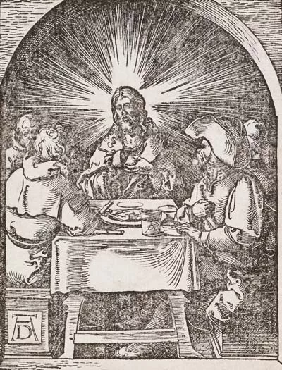 Albrecht Dürer — Christus in Emaus