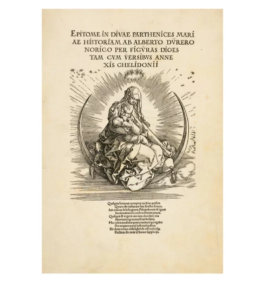 Albrecht Dürer — Das Marienleben - Folge von Titelblatt und 19 Holzschnitten
