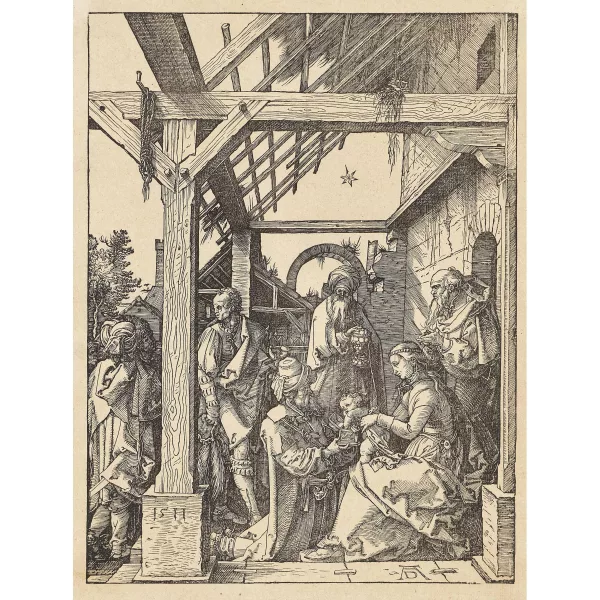 Albrecht Dürer — "Die Anbetung der Könige".