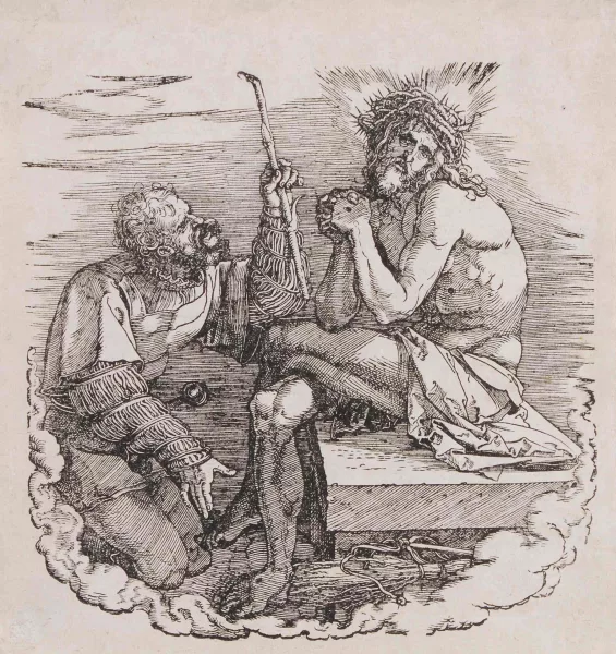 Albrecht Dürer — Der Schmerzensmann und der Landsknecht