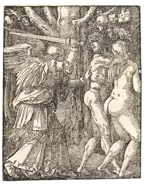 Albrecht Dürer — Die Vertreibung aus dem Paradies