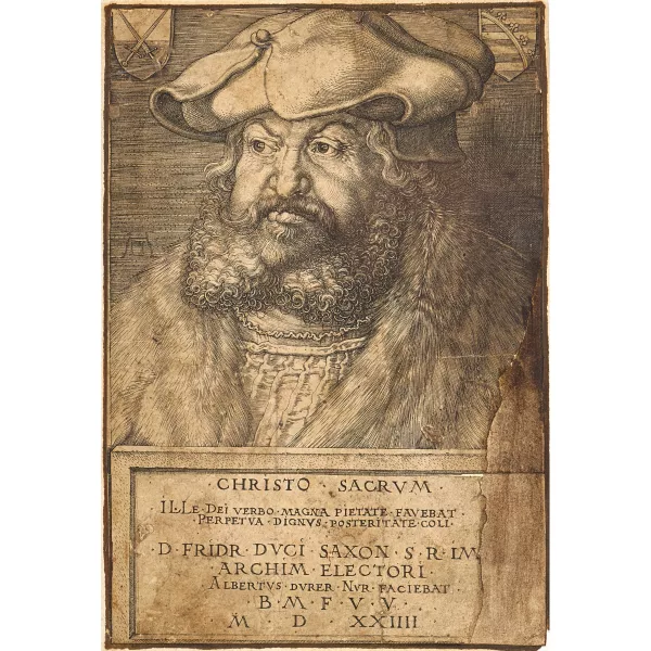 Albrecht Dürer — "Friedrich der Weise, Kurfürst von Sachsen".