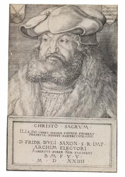 Albrecht Dürer — Friedrich der Weise, Kurfürst von Sachsen