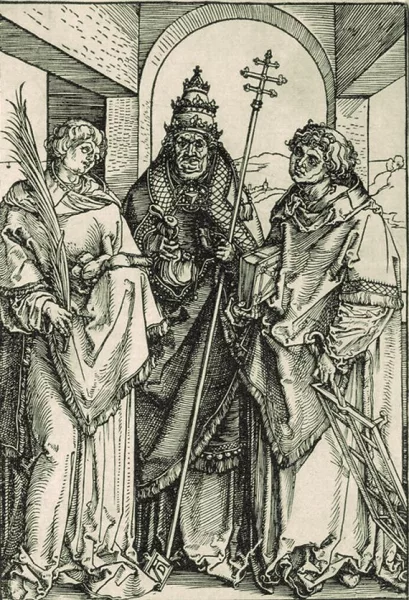 Albrecht Dürer — Die Heiligen Stephan, Sixtus und Lorenz