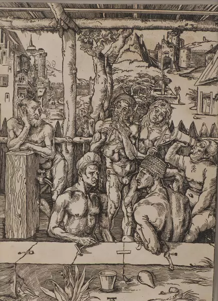 Albrecht DÜRER (1471-1528), "Le bain des Hommes" — DognyAuction