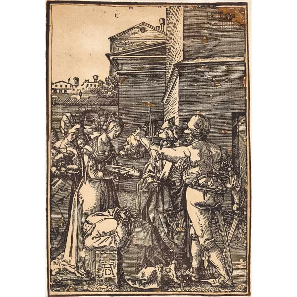 Albrecht Dürer — "Enthauptung Johannes' des Täufers".