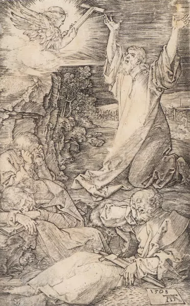 Albrecht Dürer — Le Christ au Mont des Oliviers