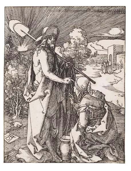 Albrecht Dürer — Christus erscheint Maria Magdalena
