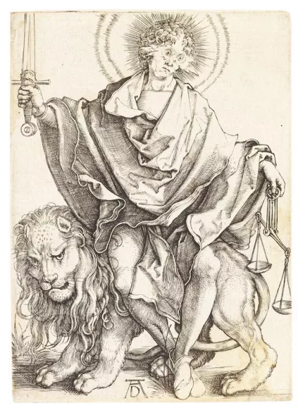 Albrecht Dürer — Die Sonne der Gerechtigkeit (Sol Iustitiae)