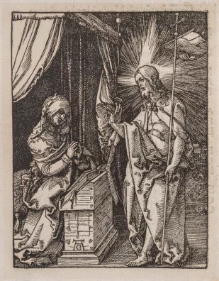 Albrecht Dürer — Christus erscheint seiner Mutter