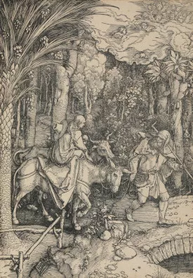 Albrecht Dürer — Die Flucht nach Ägypten, um 1503