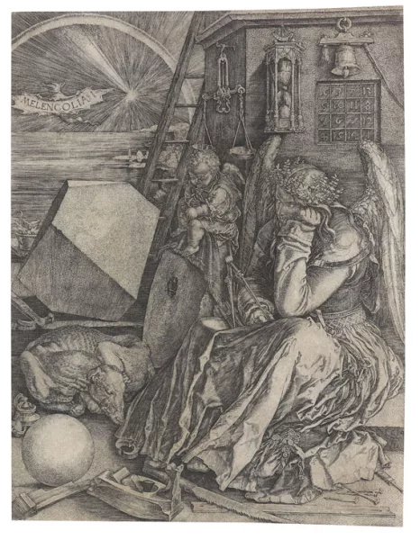 Albrecht Dürer — Die Melancholie (Melencolia I)