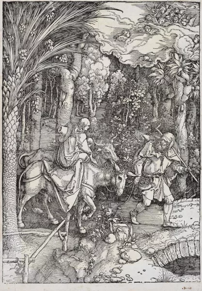 Albrecht Dürer — Die Flucht nach Ägypten