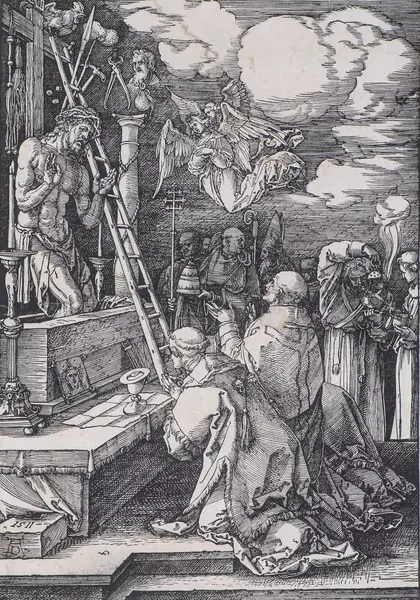 Albrecht Dürer — "La messe de Saint Grégoire" 1511