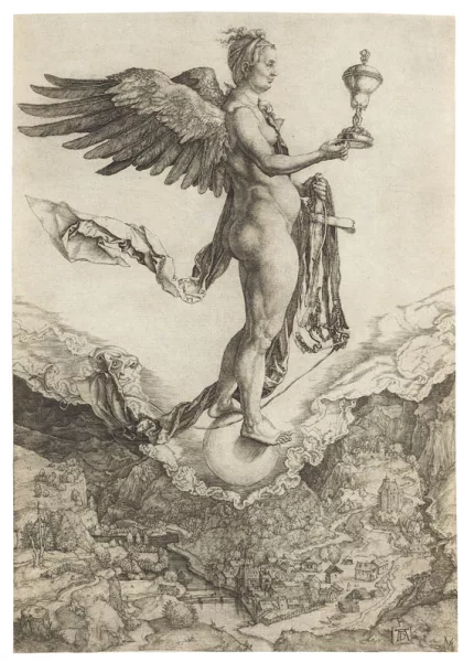 Albrecht Dürer — Nemesis (Das große Glück)
