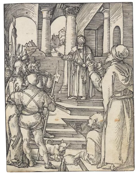 Albrecht Dürer — Christus vor Pilatus