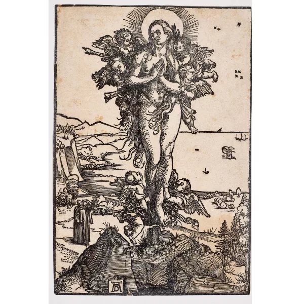 Albrecht Dürer — "Die Verzückung der Heiligen Maria Magdalena".