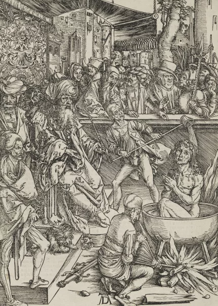 Albrecht Dürer — Le Martyre de St Jean