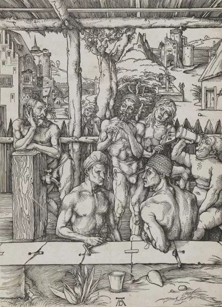 Albrecht Dürer — Le Bain des hommes