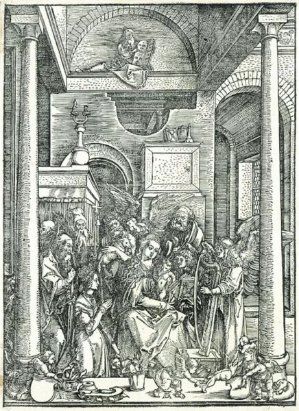 Albrecht Dürer — Mariens Verehrung