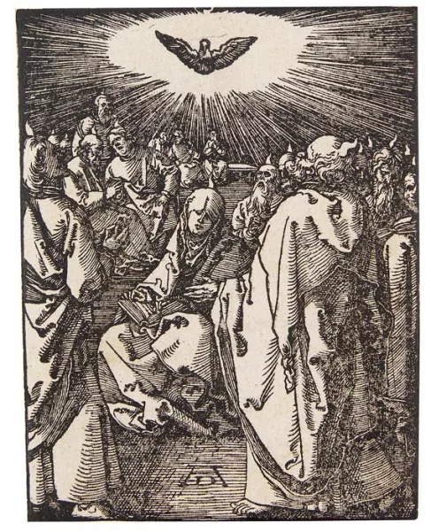 Albrecht Dürer — Die Sendung des Heiligen Geistes