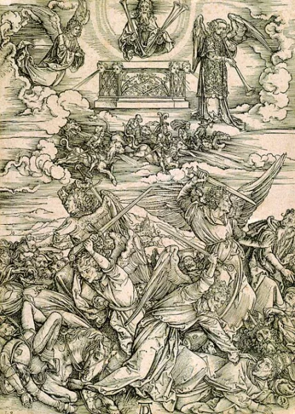 Albrecht Dürer — Der Engelkampf