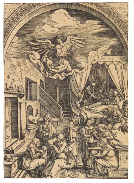 Albrecht Dürer — Die Geburt Mariens