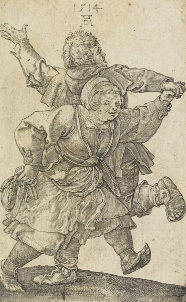 Albrecht Dürer — Tanzendes Bauernpaar