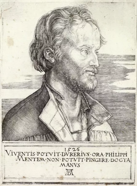 Albrecht Dürer — Philipp Melanchthon