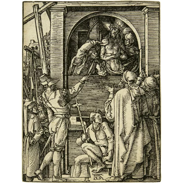 Albrecht Dürer — Ecce Homo - Die Schaustellung Christi Sheet 19 of the series "Die kleine Holzschnittpassion"
