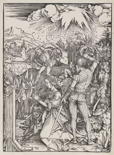 Albrecht Dürer — Die Marter der heiligen Katharina