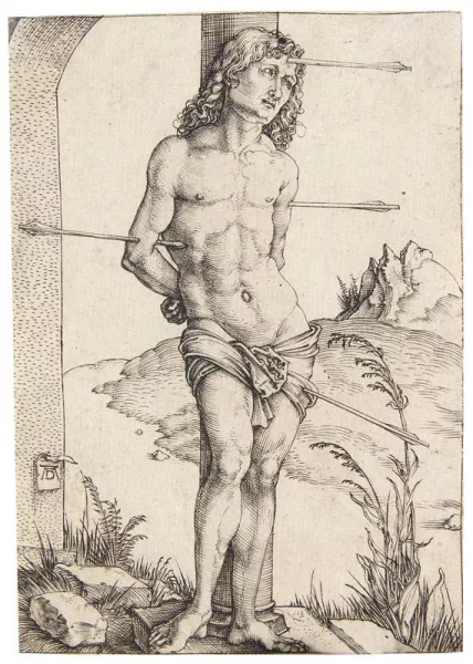 Albrecht Dürer — Der heilige Sebastian an der Säule