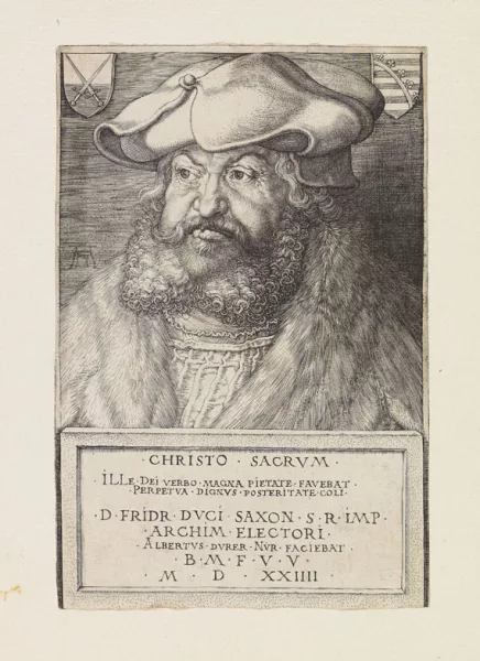 Albrecht Dürer — Friedrich der Weise, Kurfürst von Sachsen