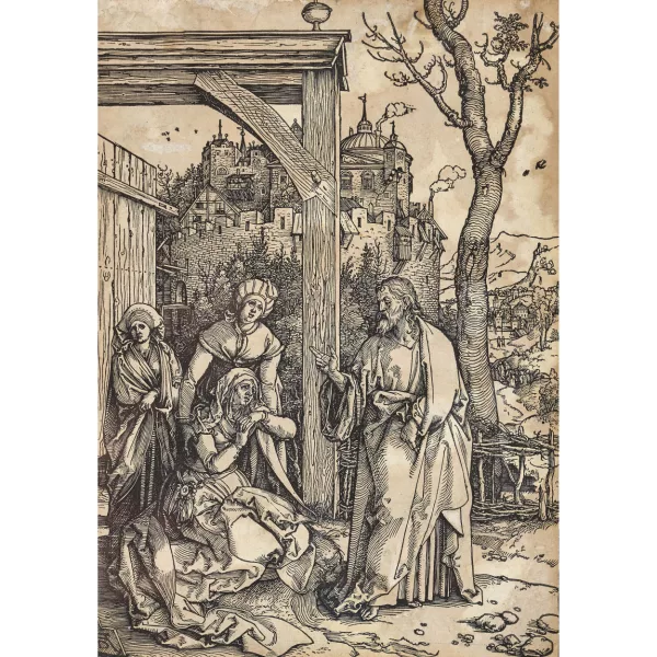 Albrecht Dürer — "Christus nimmt Abschied von seiner Mutter".
