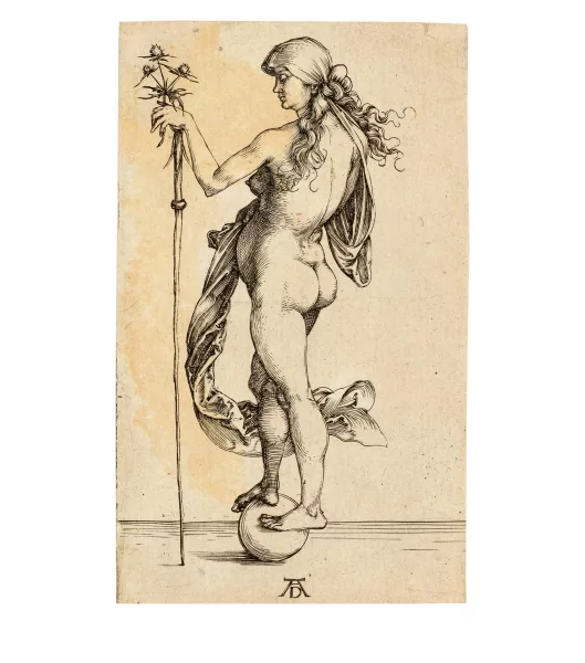Albrecht Dürer — Fortuna (Das kleine Glück)
