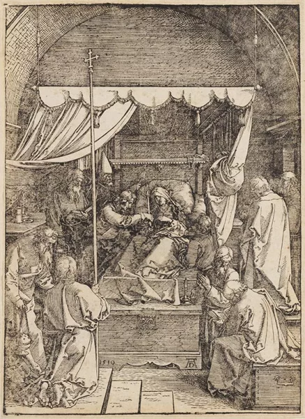 Albrecht Dürer — Der Tod Mariens