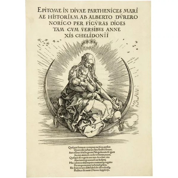 Albrecht Dürer — Das Marienleben Folge von Titelblatt und 19 Holzschnitten